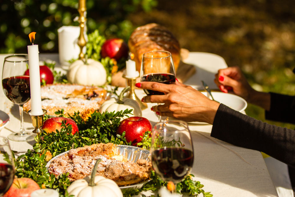 Greenhill wines complement a meal