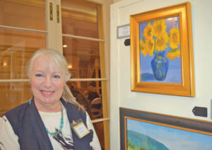 Award winning artist, Libby Stevens. Visit her studio, Loudoun Street Studio.