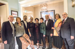 Jim and Sammie Parrish, Gerald and Sheila Bruce, Betty Crutcher, Sheila Johnson, Ronald Crutcher and Reesa and Charles Reynolds.