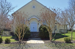 A view of Buchanan Hall in Upperville.