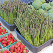 Fresh produce is only one of the things available at the market.