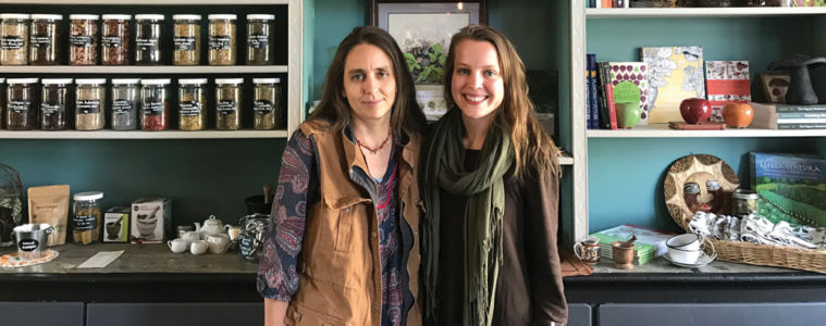 Owner Susan Leopold (left) and manager Christine Harris (right).