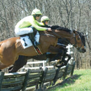 The Orange County Hounds Cup Novice Timber Georgetown Burning, owned by Lana Wright, trained by Neil R. Morris and ridden by Kieran Norris.
