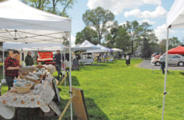 A view of the farmer's market during the 2016 season.