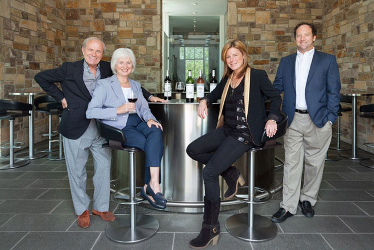 John Kent Cooke, Rita Cooke, Rachel Martin and Sean Martin