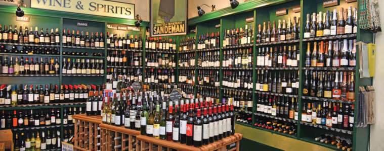 The expanded wine selection and new wine club offers convenience with a wide selection. Photo courtesy of Locke Store.