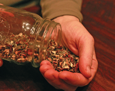 Jessie Baker's homemade loose leaf tea