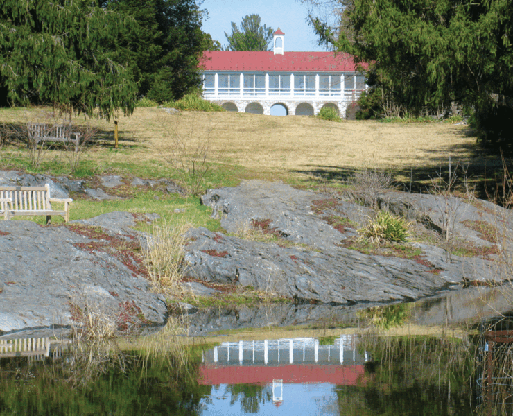 The Quarters Reflections. Photo courtesy of Tim Farmer and Blandy Experimental Farm