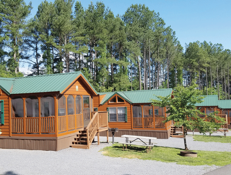 Jellystone Park Camp-Resort in Luray, VA offers luxury cabin and cottage rentals