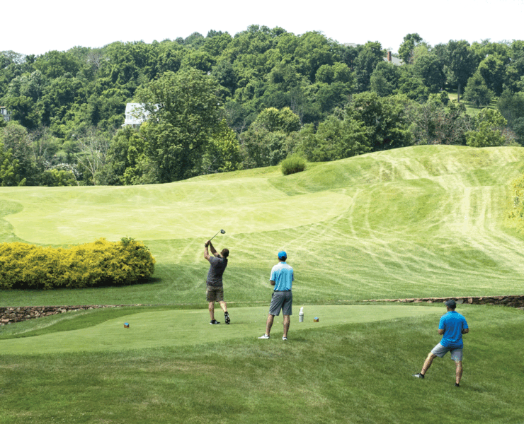 Stoneleigh Golfers teeing off for a cause.